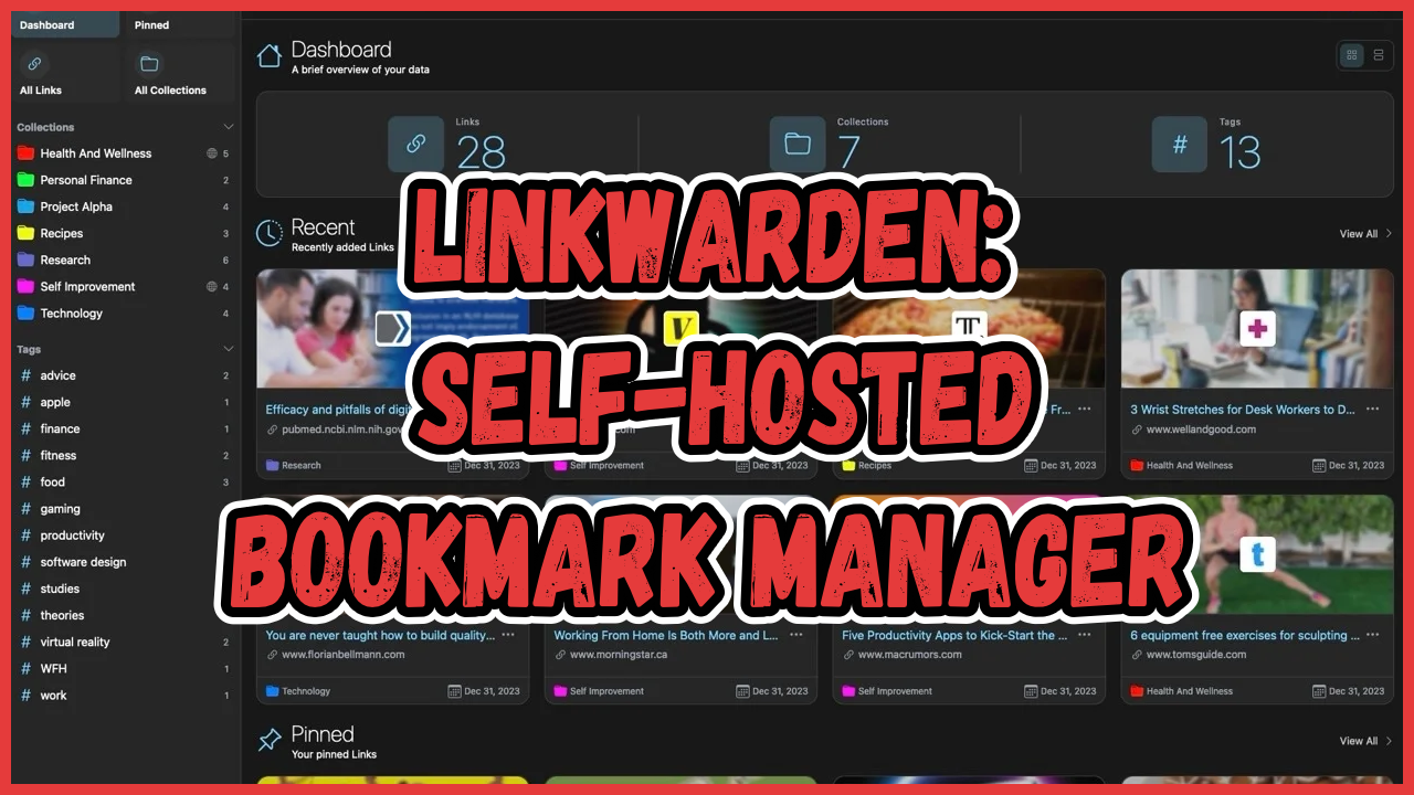 Linkwarden – Bookmark and Archive Webpages
